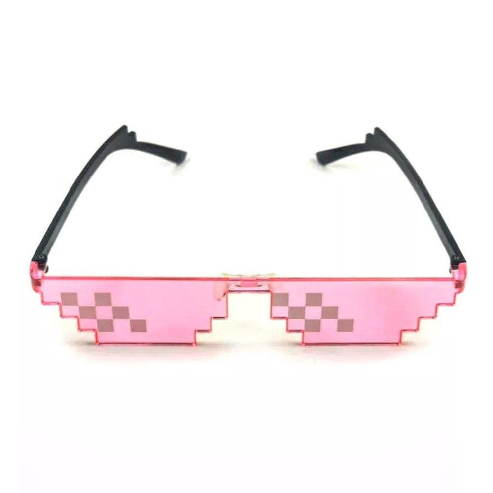 Unisex Awesome Pixelated Thug Life Sunglasses. .